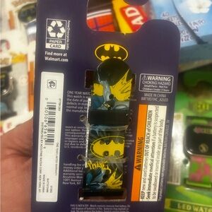 Batman Kids Watch Strap in Yellow and Black